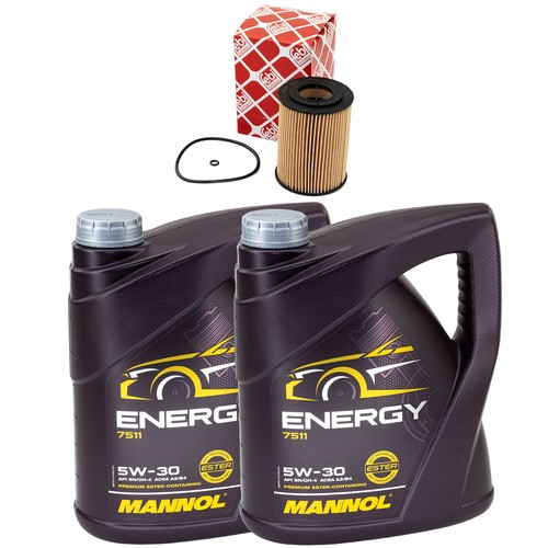 Kit olio motore mannol - olio,