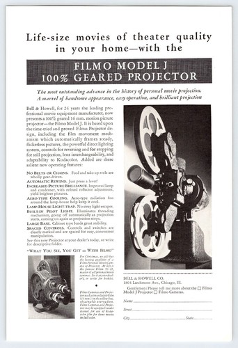 1931 filmo model proiettore - filmo,