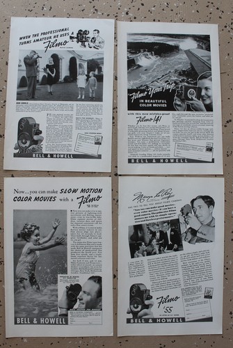 Bell howell filmo - 4, &