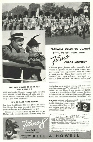 Bell howell filmo - bell, &