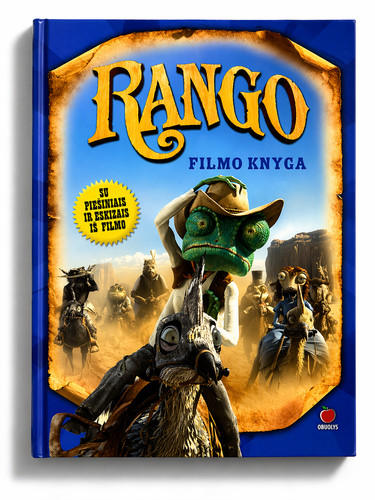 Rango filmo knyga lietuviska - rango,