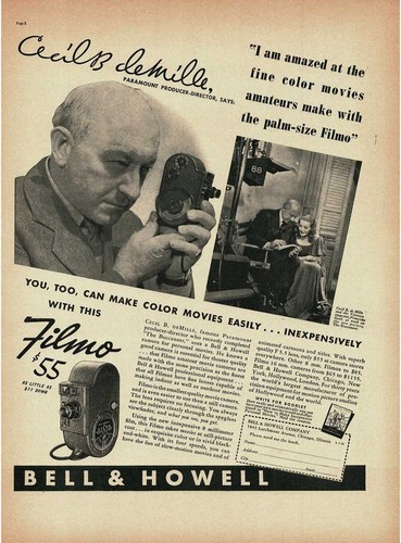 1938 filmo cinepresa cecil - 1938,
